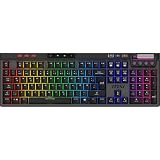 MSI Strike Pro Wireless - Teclado mecánico silencioso para Gaming, Interruptor táctil silencioso, Teclas PBT 2,4 GHz, Bluetooth, RGB Mystic Light para Cada tecla, batería de 4200 mAh, diseño