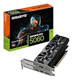 GIGABYTE GeForce RTX 5060 OC Low Profile 8G Tarjeta Gráfica - 8GB GDDR7, 128bit, PCI-E 5.0, 2512 MHz Frecuencia del núcleo, 3 x DisplayPort, 1 x HDMI, GV-N5060OC-8GL