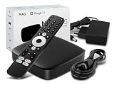 MAG 555 IPTV Set Top Box 2GB RAM Android 4K UHD HEVC h.265 Bluetooth 5.0 WiFi integrado