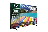 TOSHIBA 55UV2363DG Smart TV 4K UHD de 55', sin Marcos, con HDR10, Dolby Audio, Compatible con Asistente de Voz Alexa y Google, Bluetooth