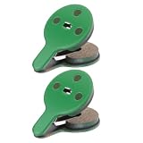 SG Store 4pcs Pastillas de Freno de Cerámica para Patinete Compatible con Kugoo Kukirin G2 G2 Pro Y G3 con Pasador de Soporte de Tensión