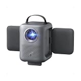 Anker Nebula P1i Proyector Inteligente Full HD 1080P, WiFi | Bluetooth, 380 lúmenes ANSI, altavoces giratorios, audio Dolby 2.0, estéreo dual de 10 W y GTV