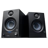 PreSonus Eris 3.5 Gen 2 Monitores de Estudio Escritorio 50W Par Negro
