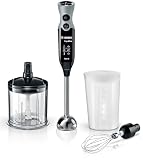 Bosch, Batidora de mano, ErgoMixx, 750W, Negro, Gris, MSM67160