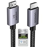 UGREEN 8K Cable HDMI 2.1 Certificado 8K 60Hz 4K 240Hz 48Gbps (3M)