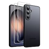 JETech Funda Mate 3 en 1 para Samsung Galaxy S26, Negro