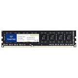 Timetec 4GB DDR3L / DDR3 1600MHz PC3L-12800 / PC3-12800 Non-ECC Unbuffered 1.35V / 1.5V CL11 2Rx8 Dual Rank 240 Pin UDIMM Memoria RAM Módulo para Actualizacion para PC Computadora de Escritorio