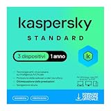 nextradeitalia Kaspersky Standard 2026 PC/Mac/Android/iOS- 3 DISPOSITIVI-1 Anno