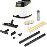 Kärcher Limpiadora de vapor SC 3 Deluxe, presión: 3,5bar, calentamiento: 30s, potencia: 1900W, rendimiento: 75m², depósito: 1l, kit de suelos, funda de microfibra, boquillas y cepillo redondo