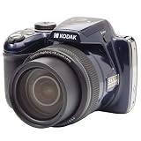 KODAK PIXPRO AZ528 - Cámara Bridge Zoom 52X - Azul Noche | Cámara bridge con zoom óptico 52X, sensor de 16 MP, estabilización óptica OIS, conectividad Wi-Fi y carga USB-C.