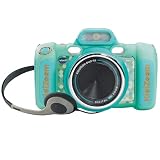 VTech - Kidizoom Duo FX Aquamarina, Cámara de Fotos Infantil, Selfies, Vídeo, Pantalla a Color, Estudio de cómic, Filtros y Efectos Divertidos, Regalo para niños 4-12 años, Versión ESP