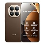 XIAOMI REDMI Note 15 Pro+ 5G - Smartphone de 8+256GB, Pantalla AMOLED 6,83' 1.5K AMOLED, Snapdragon 7s Gen 4, cámara de 200 MP, Hypercharge 100W, Cargador no Incluido, café Moca (Versión ES)