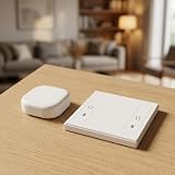 NiuLumea Batería: luces de interruptor inalámbricas, kit de control remoto autogenerador, fácil instalación, no necesita cable neutro, interior y exterior