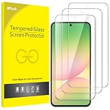 JETech Protector Pantalla para Samsung Galaxy A56, 3 Unidades | HD Claro, Compatible con Face ID, Cristal Vidrio Templado Anti-Arañazos