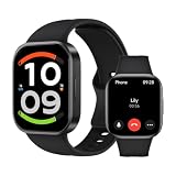Xiaomi Redmi Watch 6 Active, Seguimiento Fitness, 18 días de batería, Negro | Reloj inteligente para hombre y mujer, AMOLED 1,85', 9,9 mm, llamadas BT, salud y ejercicio, 140+ deportes, IP68