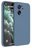 Topme Funda para Xiaomi MI 13T / Xiaomi MI 13T Pro (6.67' Inches) Carcasa Caja Case Estuche, Funda Protectora de Piel de Silicona TPU - Lavanda Gris