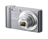 Sony DSC-W810 - Cámara compacta de 20.1 Mp (pantalla de 2.7', zoom óptico 6x, estabilizador digital), plateado