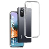 Funda Carcasa Gel Transparente para XIAOMI REDMI Note 10 Pro - REDMI Note 10 Pro MAX, Ultra Fina 0,33mm, Silicona TPU de Alta Resistencia y Flexibilidad