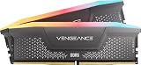 CORSAIR Vengeance RGB RS DDR5 32GB (2 x 16GB) hasta 6000MHz AMD Intel RAM