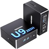GEEKOM IT15 Mini AI PC con Intel Core Ultra 9 285H, 32GB RAM DDR5 y 1TB SSD | 99 TOPS IA, 8K 120Hz, WiFi 7, con Gráficos Intel Arc, Mini PC Ideal para Gaming, Flujos de Trabajo de IA y Edición de Vídeo