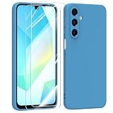 MIKULLE Funda para Samsung Galaxy A16 5G/4G Silicona Líquida Carcasa