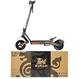 KuKirin G2 Patinete Eléctrico para Adultos Homologado DGT, Certificado VMP, 500W, 25 km/h, hasta 65 km, Neumáticos 10', Doble Suspensión, Frenos de Disco, Plegable