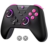 EasySMX X05 Mando Inalámbrico para PC, Joysticks y Gatillos Hall,4 Modos