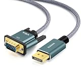 SLDXIAN Cable DisplayPort a VGA, Cable DP a VGA 1080p (1M)