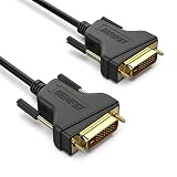 BENFEI Cable DVI a DVI, 1.8 metros DVI-D 24+1 chapado en oro, doble enlace soporte de alta resolución 2560 x 1600 para juegos, DVD, laptop, HDTV
