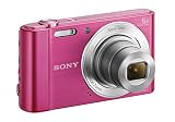 Sony DSC-W810 - Cámara compacta de 20.1 Mp (pantalla de 2.7', zoom óptico 6x, estabilizador digital), rosa