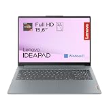 Lenovo IdeaPad Slim 3 Gen 8 - Ordenador Portátil 15.6' FHD (AMD Ryzen 5 40, Radeon 610M Graphics, 16 GB RAM, 512 GB SSD, USB-C, Wi-Fi 6, Windows 11 Home) Teclado QWERTY Español, Gris Ártico