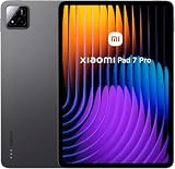 Xiaomi Pad 7 Pro Ai WiFi Versión Global (sin llamadas ni texto) 28.4 cm 3.2K 144Hz 8850mAh Bluetooth 5.4 Cuatro altavoces 50 Mp Cam Modelo 24091RPADG (gris, 512GB + 12GB)