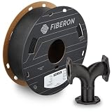 Polymaker Fiberon PA12-CF10 - Filamento de nailon de 1,75 mm, color negro, 0,5 kg, baja sensibilidad a la humedad, PA12-CF, filamento de impresión 3D de 1,75 mm