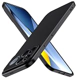 ivoler Negro Mate Funda para Xiaomi Poco F8 Ultra 5G con Protección de Cámara, Carcasa Protectora Antigolpes, Ultrafina Suave TPU Silicona Caso Delgada Anti-Choques Case