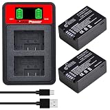 Pickle Power 2 Piezas DMW-BMB9 DMW-BMB9E Batería y Cargador USB