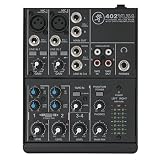 MACKIE 402VLZ4 mezclador analógico compacto de 4 canales con los legendarios previos de micro Onyx