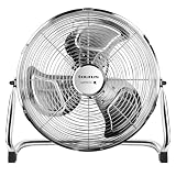 Taurus Amazing - Ventilador de Suelo 120W, 45 cm, 3 Velocidades, Metal | Silencioso e inclinable hasta 90º