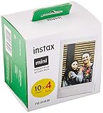 Instax 70100146437 Mini Film pack de 4 x 10 fotos (40 fotos)