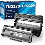INK4U TN2320 Tóner + DR2300 Tambor Compatible con Brother TN 2320 DR 2300 | Alta Capacidad TN2320 Tóner para Impresoras HLL2300D HLL2340DW HLL2365DW HLL2360DN DCPL2500D DCPL2520DW MFCL2700DW MFCL2720DW