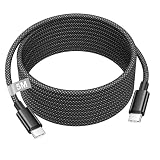 Cable Tipo C a Tipo C 5M, Largo 60W Cable USB C Carga Rapida para iPhone