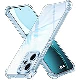 ivoler Funda HD Clara para OPPO Reno 14 FS 5G / OPPO Reno 14F 5G, Carcasa Protectora Antigolpes Antiarañazos Transparente con Cojín Esquina Parachoques, Suave TPU Silicona Caso Delgada Bumper Case