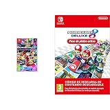 Mario Kart 8 Deluxe (Nintendo Switch) + Pase de pistas extras DLC ( Nintendo Switch - Código de descarga)