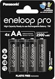 eneloop Pro - Pilas Recargables AA (Paquete de 4) - 2500 mAh NiMH