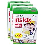 Instax - Fujifilm Mini película Bundle Pack (60 Disparos)