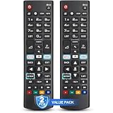 Paquete de 2, para Mando LG Smart TV Universal, Mando a Distancia para Todos los LG Televisión Original