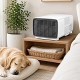 TBANVOO 3000BTU Aire Acondicionado Portátil, 280W Bajo Consumo, Enfría, Ventila y Deshumidifica, Pantalla Táctil Inalámbrica, Ultra-Silencioso para Caravana, Camping y Estudio de Cocina