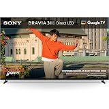 Sony BRAVIA 3 II 43 Pulgadas TV 4K Smart TV (Google TV), Procesador XR con Inteligencia Artificial, 120 Hz, Dolby Vision y Dolby Atmos, Compatible con PS5, 43XR32M2, Modelo 2026