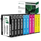 Greenjob Compatible 603XL Cartucho de Tinta Compatible con Epson 603XL 603 XL para XP-2100 XP-2105 XP-2150 XP-3100 XP-3150 XP-4100 WF-2810 WF-2820 (4 Negro, 2 Amarillo, 2 Magenta, 2 Cian)