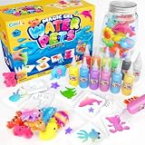 Coodoo Aqua Gelz Set, Juguete de Gel de Agua Mágico 3D DIY, Juego Magic Gel Kit con 12 Colores y 12 Moldes, Regalo de Juguete Creativo para Niños, Juego Educativo STEM para niños 4-6 4-8 8-12