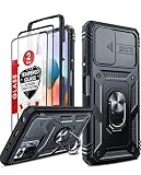 LeYi Funda para Xiaomi Redmi Note 10 Pro/Note 10 Pro MAX, Negro